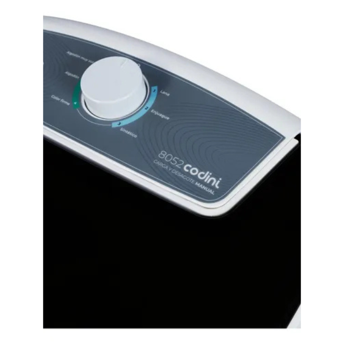 Lavarropas Codini Q-bico 8052 10kgs Blanco