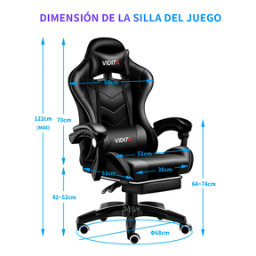 Silla Gamer Vidita Gx2000 Ergonómica Presidencial Reclinable