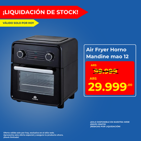 Air fryer horno Mandine mao12