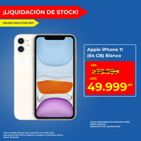 Apple iPhone 11 64GB - Nuevo Sellado