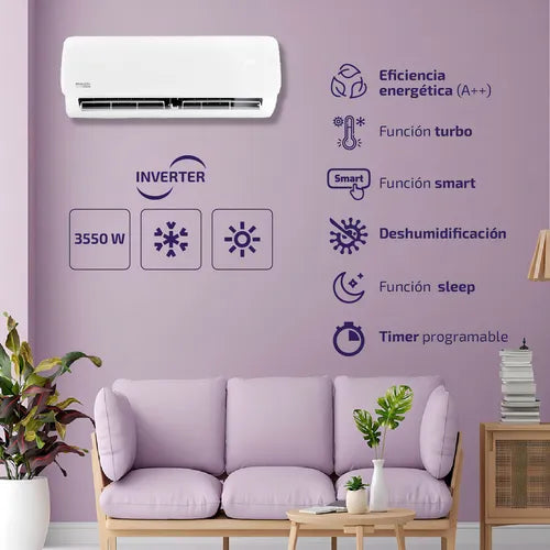 Aire Acondicionado Split Inverter Frio/Calor Philco