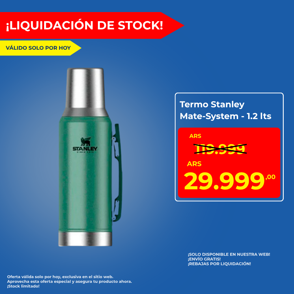 Termo Stanley Mate-System | 1.2 lts