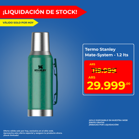 Termo Stanley Mate-System | 1.2 lts